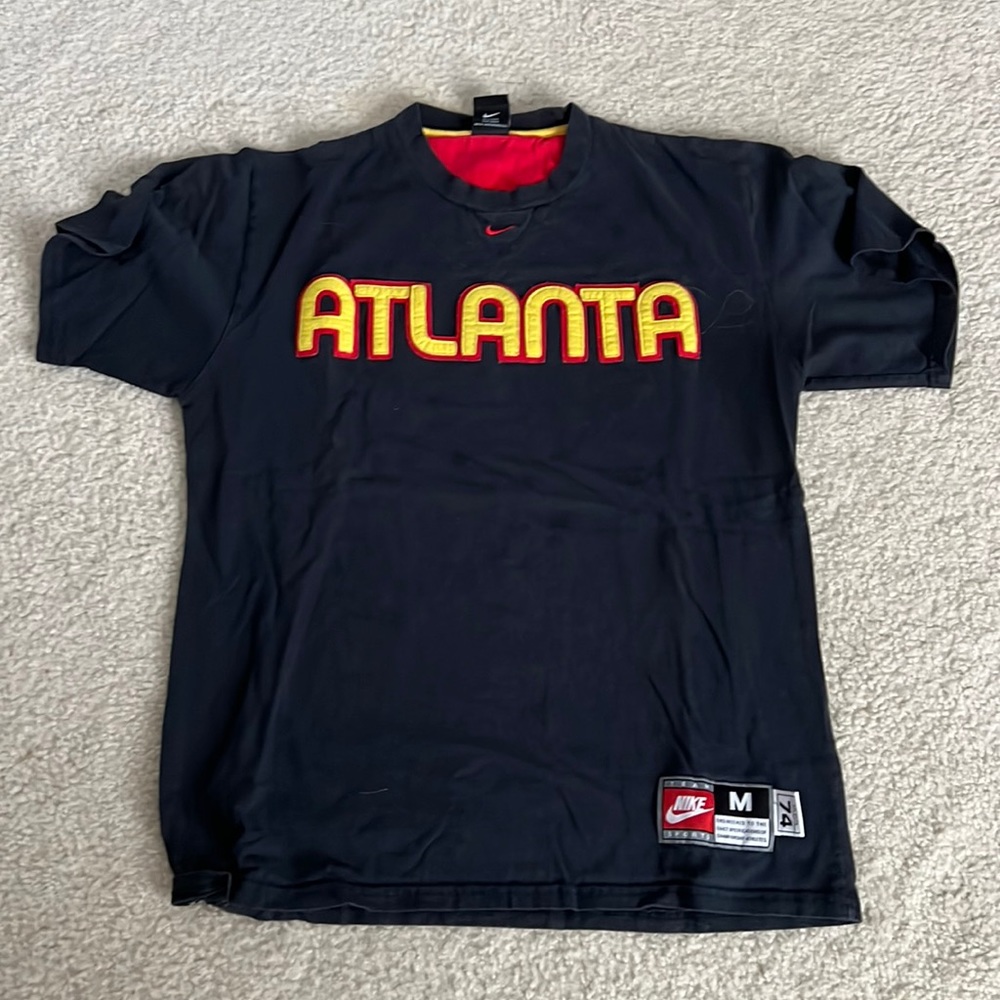 VINTAGE ATLANTA HAKWS NIKE 1974 T SHIRT TEE MEDIUM